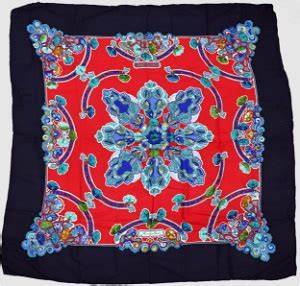 hermes anemones scarf